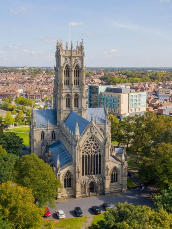 Doncaster Cathedral In Summer