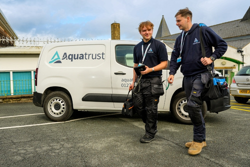 Legionella Team On Way To Client