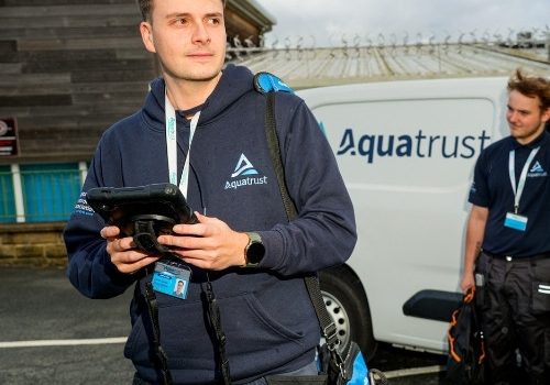 Aquatrust Engineer Visiting Site