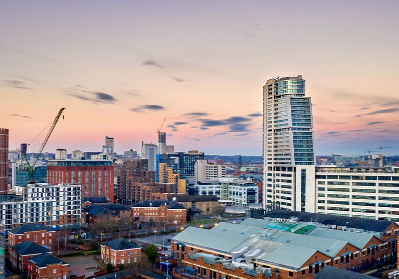 Leeds skyline featuring Bridgewater Place